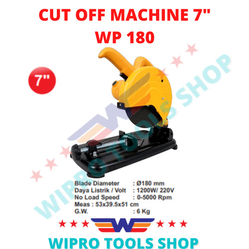 WIPRO Mesin Potong / Cutting Wheel / Cut Off Machine 7" WP-180