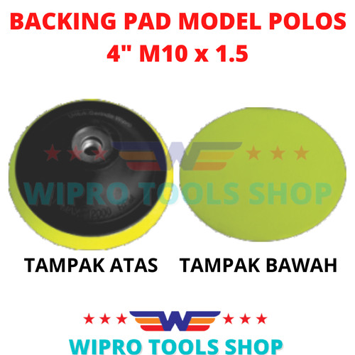 WIPRO Backing Pad (Plate) Model POLOS 4"