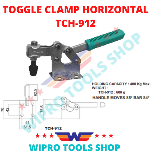 WIPRO Toggle Clamp HORIZONTAL TCH-912