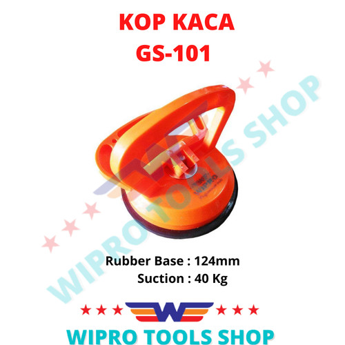 WIPRO Kop Kaca / Suction Cup / Alat Angkat Kaca 1 Cup / 1 Kaki GS-101