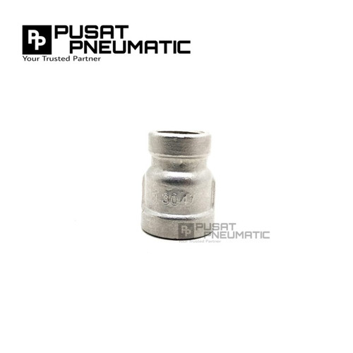 Reducer Stainless steel 3/4" (Female) x 1/4" (female)