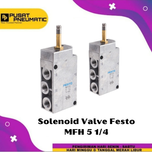 Solenoid Valve Festo MFH 5 1/4 Selenoid Valve Festo MFH 5-1/4