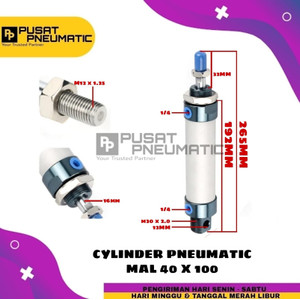 MAL 40x100 CYLINDER PNEUMATIC MAL 40 X 100