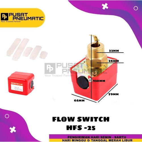 Flow Switch / Flow control 1" HFS-25