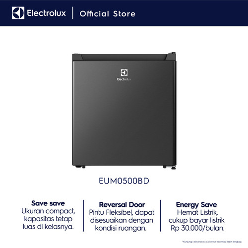 Electrolux Kulkas Portable EUM0500BD / EUM 0500BD / EUM 0500 BD