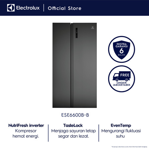 Electrolux Kulkas ESE6600B-B / ESE6600B B