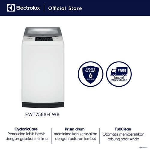 Mesin Cuci ELECTROLUX EWT7588H1WB