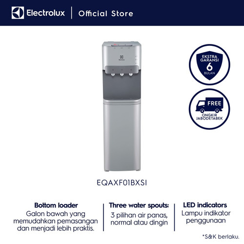 Electrolux Dispenser Air Galon Bawah Model EQAXF01BXSI