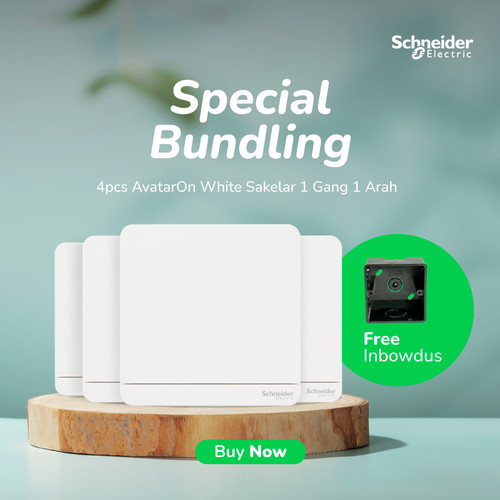 Bundle Schneider Electric Avataron Saklar WE 1A 1A (free inbowdus)