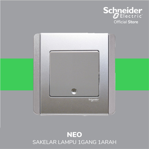 Schneider Electric Neo Saklar Lampu 1 Gang 1 Arah - E3031V1_EBGS_G3