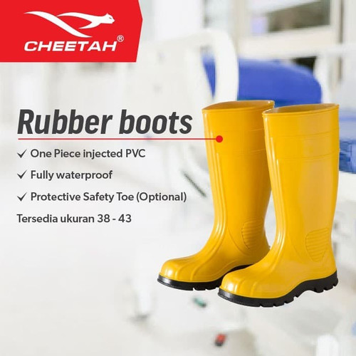 PVC Rubber Boots Safety - 38