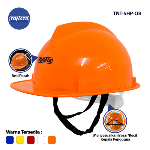 Safety Helmet / Helm Proyek Include Inner Ring / Helm Kerja Orange