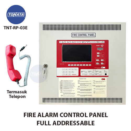 Fire Alarm Control Panel Full Addressable Tonata CM / MCFA