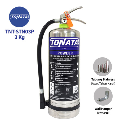 Stainless APAR 3KG ABC Powder Tonata / Set Komplit