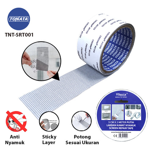 Lakban Penambal Lubang Kawat Anti Nyamuk / Window Screen Repair Tape