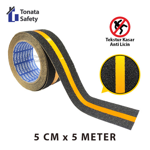 Anti Slip Tape / Lakban Anti Licin Hitam Scotlight 5cm x 5 Meter