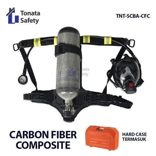 SCBA Breathing Apparatus 6.8L Tonata / Carbon Fiber Composite 6.8 Ltr