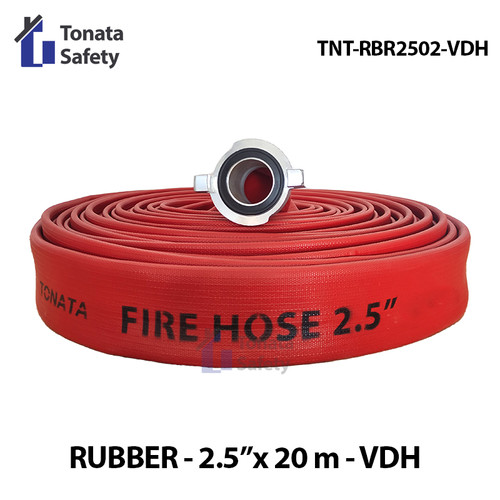 Fire Hose Rubber VDH Tonata 2.5" x 20m / Selang Pemadam 20 m