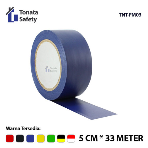 Floor Marking Tonata / Lakban Biru / 5 cm x 33 m