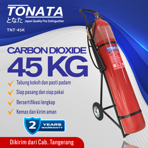 APAR 45 KG Karbondioksida (CO2) TONATA / Set Komplit