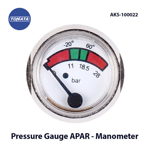 Pressure Gauge APAR / Manometer / Meteran Alat Pemadam / Spareparts