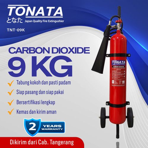 APAR 9 KG Karbondioksida (CO2) TONATA / Set Komplit