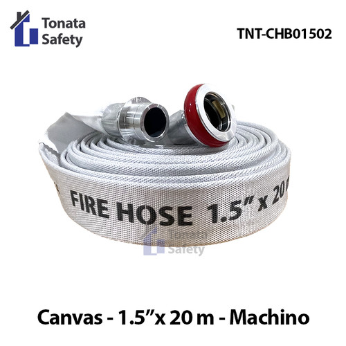 Fire Hose Canvas Tonata / Selang Pemadam 1.5" x 20m / 20 m