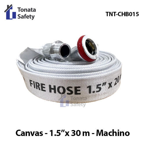 Fire Hose Canvas Tonata / Selang Pemadam 1.5" x 30m / 30 m