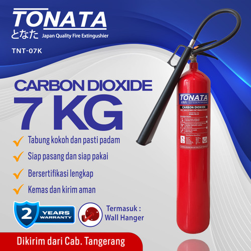 APAR 7 KG Karbondioksida (CO2) TONATA / Set Komplit