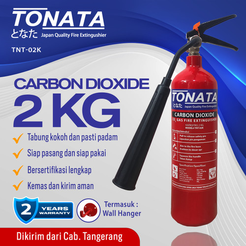 APAR 2 KG Karbondioksida (CO2) TONATA / Set Komplit