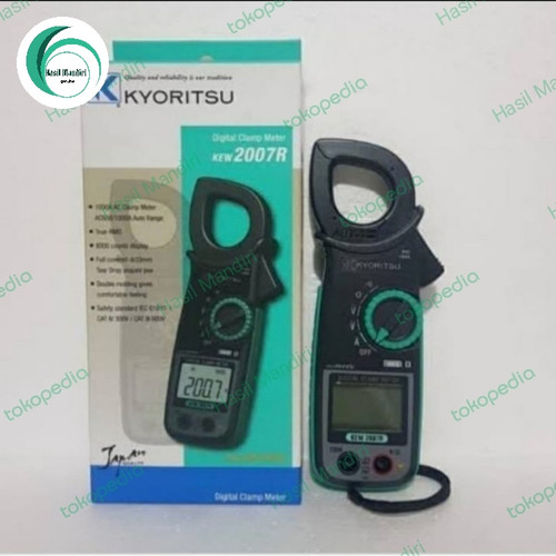 Kyoritsu 2007R Digital Clamp Meter Tang Ampere AC 1000A Original Murah