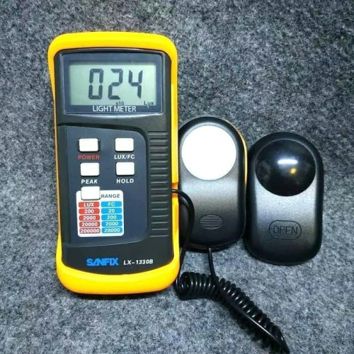 Lux Meter atau Digital Light Meter Sanfix LX1330B