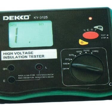 Dekko KY-3125 5KV Insulation Resistance Tester