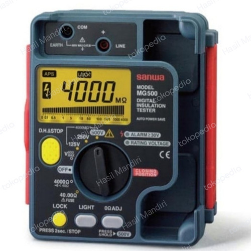 Sanwa MG500 Digital Insulation Tester Murah Original