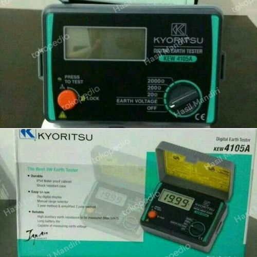 Kyoritsu 4105A digital Earth Tester Megger