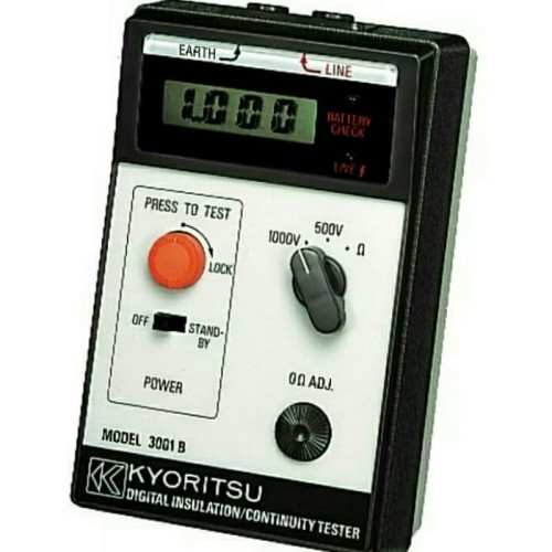 Kyoritsu 3001B Digital Insulation Continuity Testers