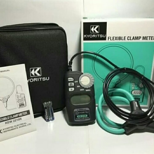 Kyoritsu 2210R Digital Flexible Clamp Meter 3000A