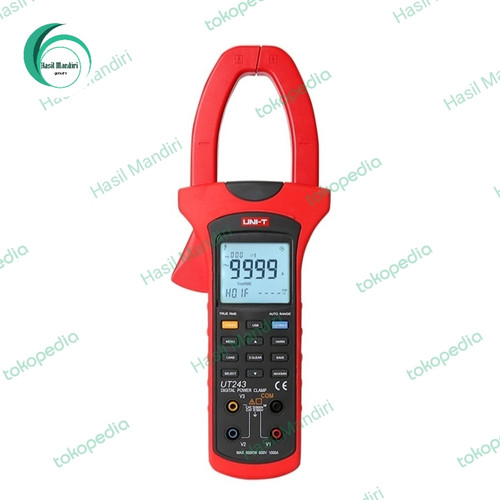 Uni-T UT243  Power & Harmonics Clamp Meter  Uni-T UT243 Ori Murah