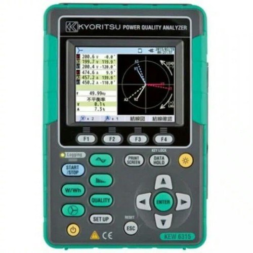 Kyoritsu 6315-01 Power Quality Analyzer (500A)