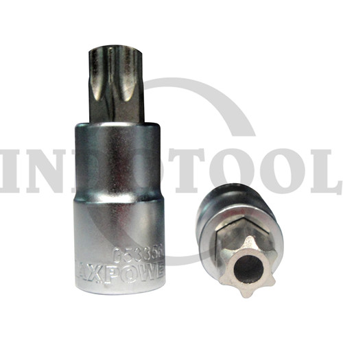 1/2'' DR. BIT SOCKET TAMPER PROOF TORX T40 MAXPOWER