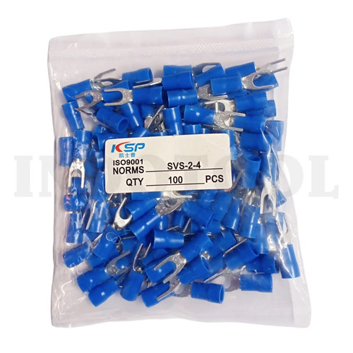 100 PCS SCUN CABLE, BLUE SVS 2 -4 FORT