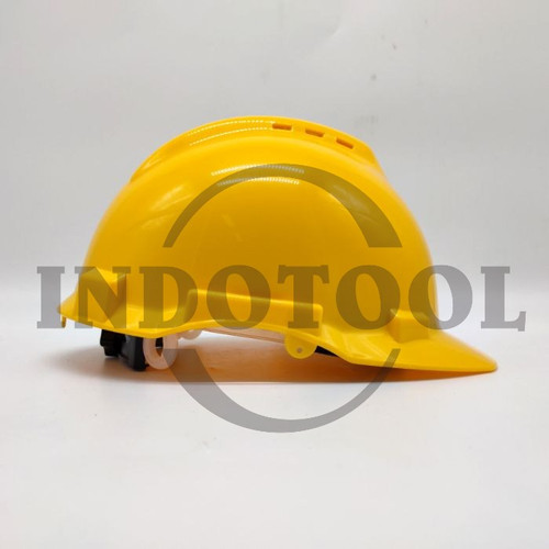 HELM PROYEK / HELM SAFETY KUNING / SAFETY HELMETS YELLOW SM924 MORRIS