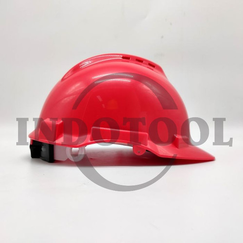 HELM PROYEK / HELM SAFETY MERAH / SAFETY HELMETS RED SM924 MORRIS