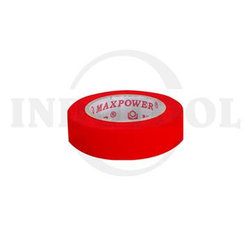 ISOLASI KABEL LISTRIK MERAH 18mm x 0.18mm x 11M MAXPOWER