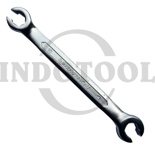 KUNCI NEPEL 8 X 10 MM / FLARE NUT WRENCH CRV SATIN 8 x 10 mm MAXPOWER