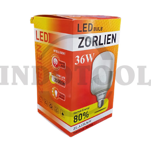 LED BULB, WHITE 36W (6800K) A120 ZORLIEN