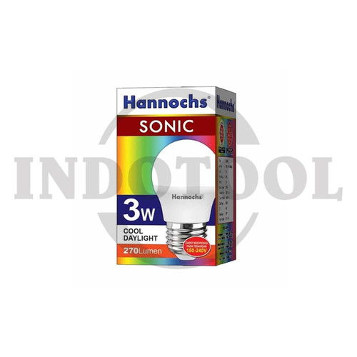 LED LAMP SONIC, WHITE 3W HANNOCHS