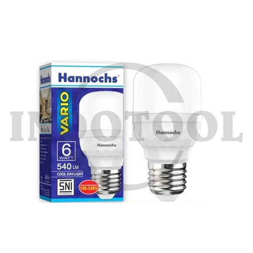 LED LAMP VARIO, WHITE 6W HANNOCHS