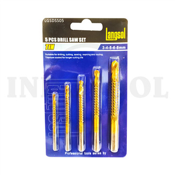 Mata Bor Gergaji isi 5 Pcs Drill Saw Set LANGSOL