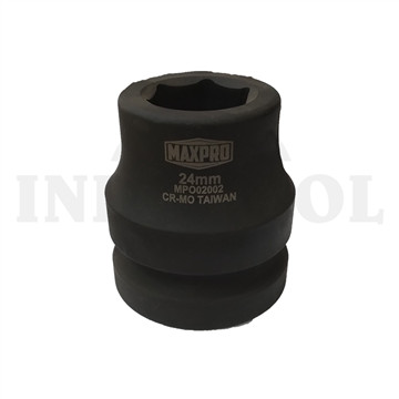 Mata Sock Socket 1" Impact, 6 Point 24mm MAXPRO